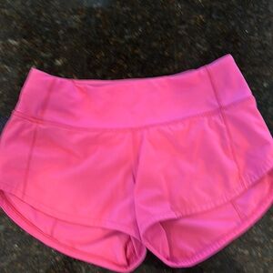 Lululemon Low Rise Speed Up 2.5” short size 0.